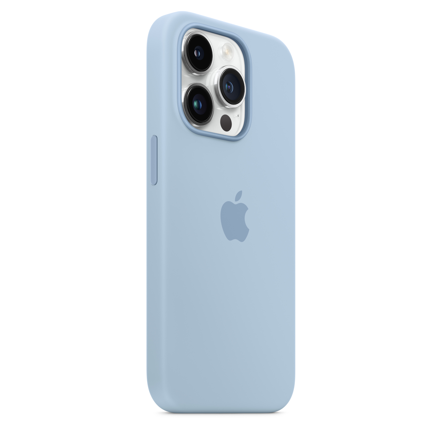 APPLE Cover Silicone MagSafe iPhone 14 Pro Bleu ciel (MQUJ3ZM/A)
