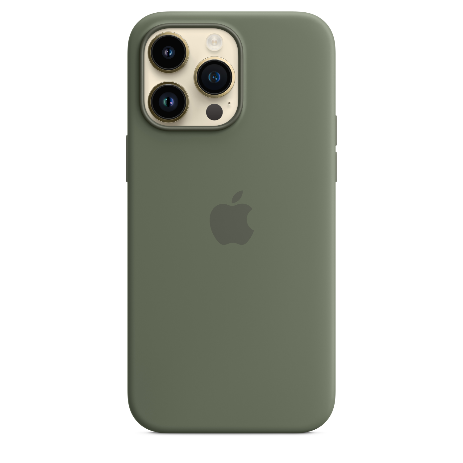 APPLE Cover Silicone MagSafe iPhone 14 Pro Max Olijfgroen (MQUN3ZM/A)