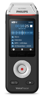 PHILIPS Dictaphone VoiceTracer 8 GB (DVT2110)