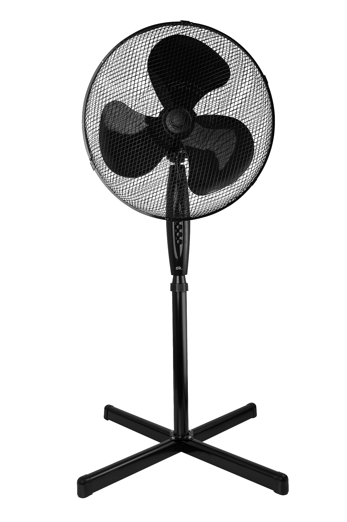 OK. OSF 40323 B Standventilator Schwarz (45 Watt) Standventilator ...