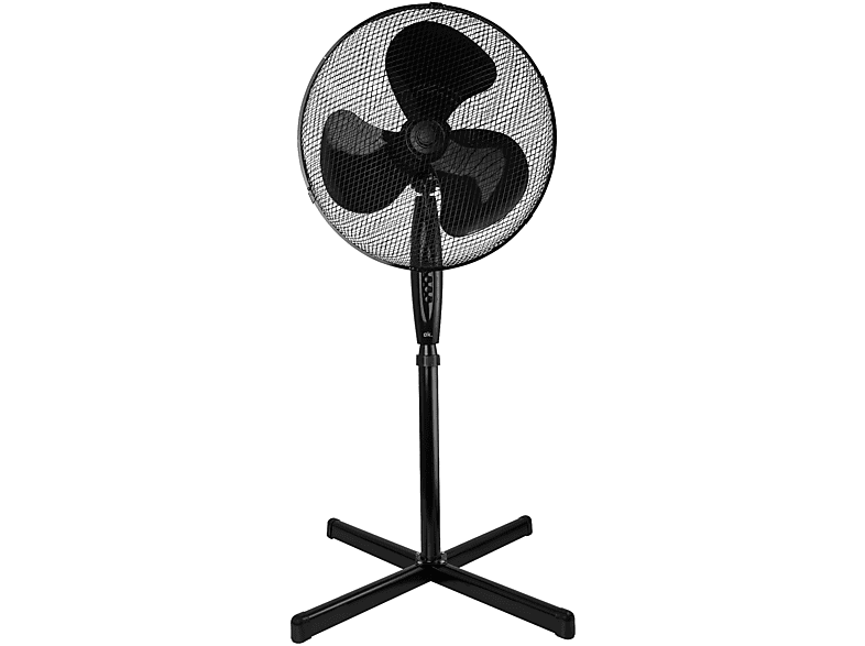 OK. OSF 40323 B Standventilator Schwarz (45 Watt) Kunststoff
