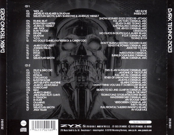 VARIOUS - Dark Techno 2023  - (CD)