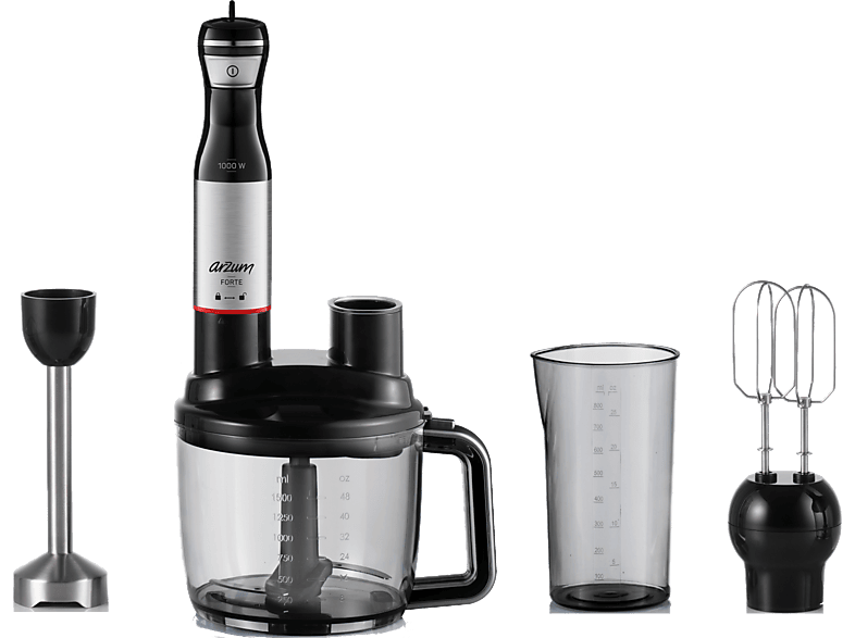 ARZUM AR1157-S Forte Blender Seti Siyah