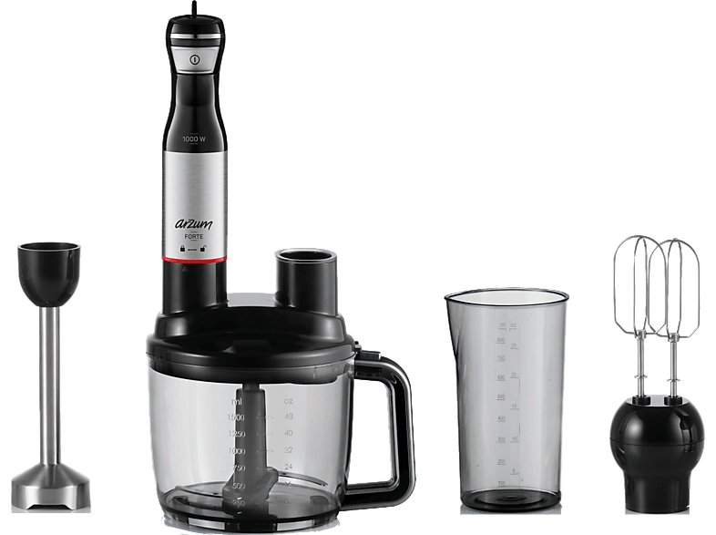 ARZUM AR1157-S Forte Blender Seti Siyah_0