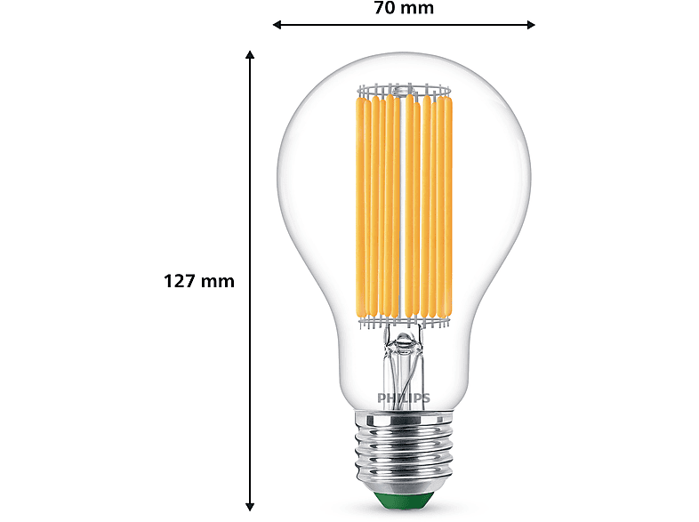 PHILIPS Classic LED Lampe E27 Warmweiß 1535 lm