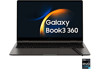 SAMSUNG Galaxy Book3 360, 15,6 pollici, processore Intel® Core™ i5, INTEL Iris Xe Graphics, 8 GB, SSD 512 GB, Graphite