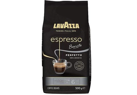 Café en grano  Lavazza Espresso Barista Perfetto, 500g, 100% arábica,  Sabor a chocolate