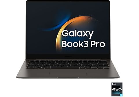 SAMSUNG Galaxy Book3 Pro, 14 pollici, processore Intel®, INTEL Iris Xe Graphics, 8 GB, 512 GB, SSD, Graphite