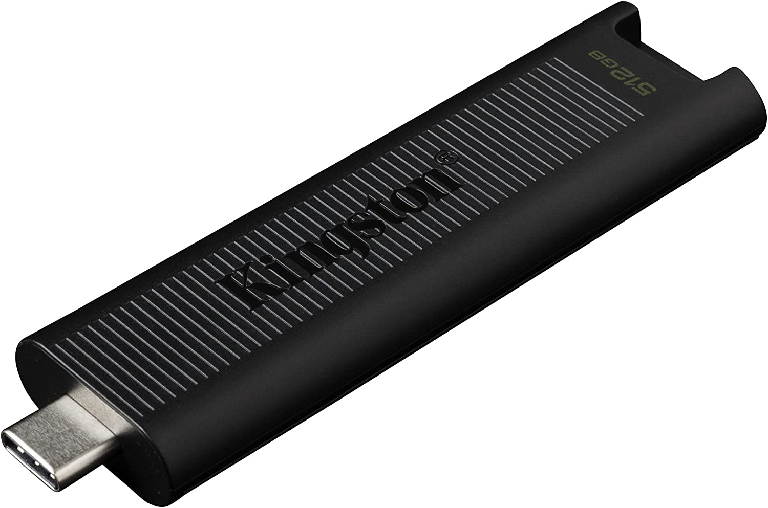 Memoria USB 512 GB - Kingston DataTraveler Max, 1000 Mbps, USB 3.2 Gen 2, Negro