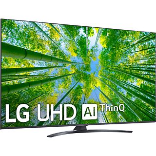 REACONDICIONADO B: TV LED 55" - LG 55UQ81006LB, UHD 4K, Inteligente a5 Gen5 AI Processor 4K, Smart TV, DVB-T2, Negro