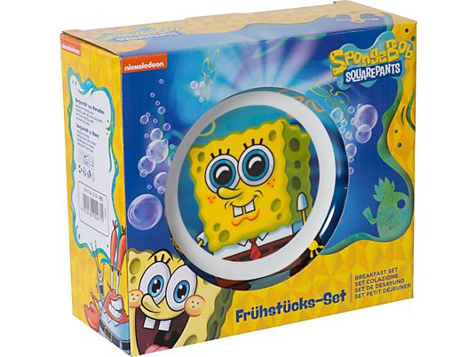 UNITEDLABELS SpongeBob - Frühstücks-Set (Mehrfarbig)
