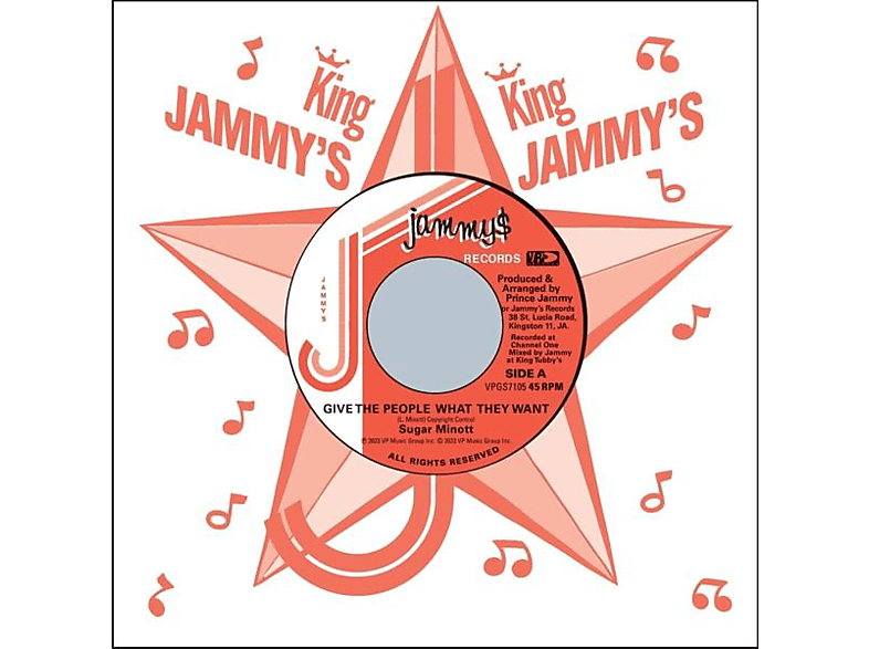 - Jammy Prince - Give Sugar The (Vinyl) Of Blade Minott People/Brothers /
