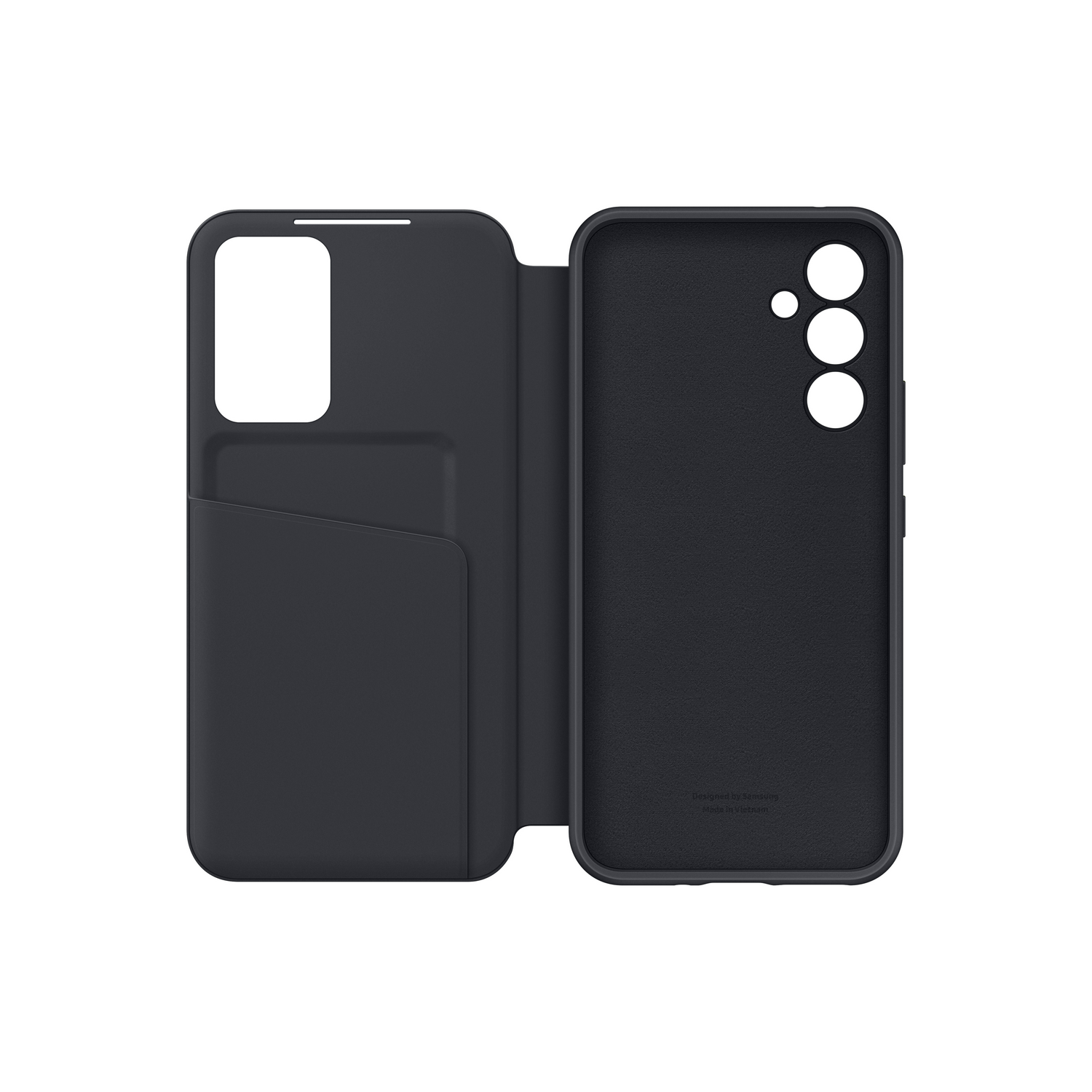 SAMSUNG Flip cover Smart View Wallet Galaxy A54 5G Zwart (EF-ZA546CBEGWW)