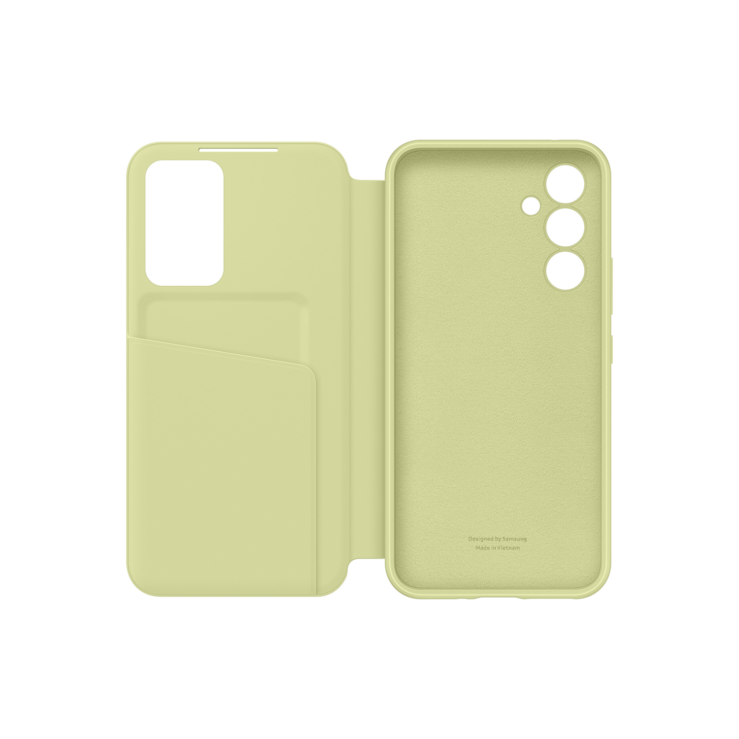 SAMSUNG Flip cover Smart View Wallet Galaxy A54 5G Lime (EF-ZA546CGEGWW)
