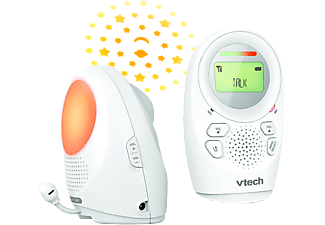 VTECH DM1212 Kétirányú babaőr, LCD kijelző, hőmérséklet kijelzés, éjszakai fények, altatódalok, övcsipesz