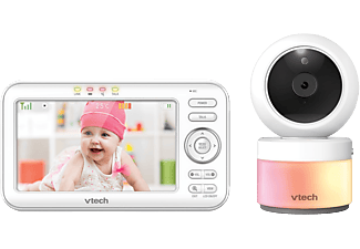 VTECH VM5463 Videós babaőr 5" színes kijelző, PTZ kamerával, hőmérséklet kijelzés, kétirányú kommunikáció