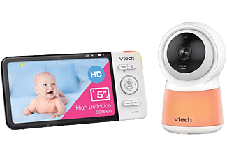 VTECH RM5754 Wifis videós babaőr 5" színes kijelzővel, kezelés okostelefonról app-al, altatódalokkal