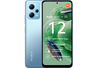 XIAOMI Redmi Note 12 5G - Smartphone (6.67 ", 128 GB, Bleu glacier)