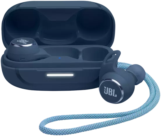 JBL Reflect Aero TWS zajszűrős vezeték nélküli fülhallgató mikrofonnal, kék