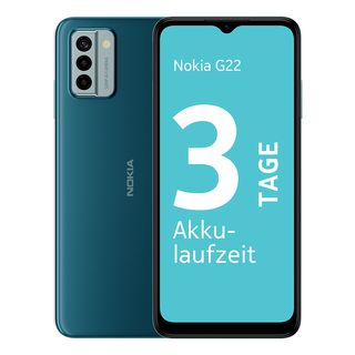 NOKIA G22 - Smartphone (6.52 ", 64 GB, Lagoon Blue)