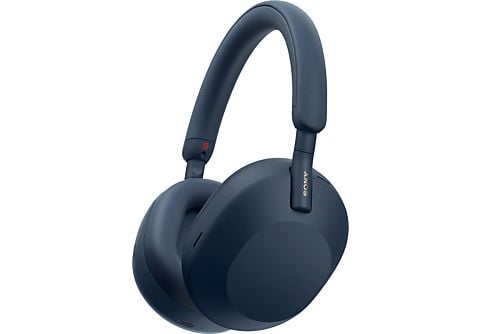 Auriculares inalámbricos  Sony WH1000XM5L, Cancelación ruido (Noise  Cancelling), 30h, Hi-Res, Carga Rápida, Con Asistente, Bluetooth, Diadema,  Azul