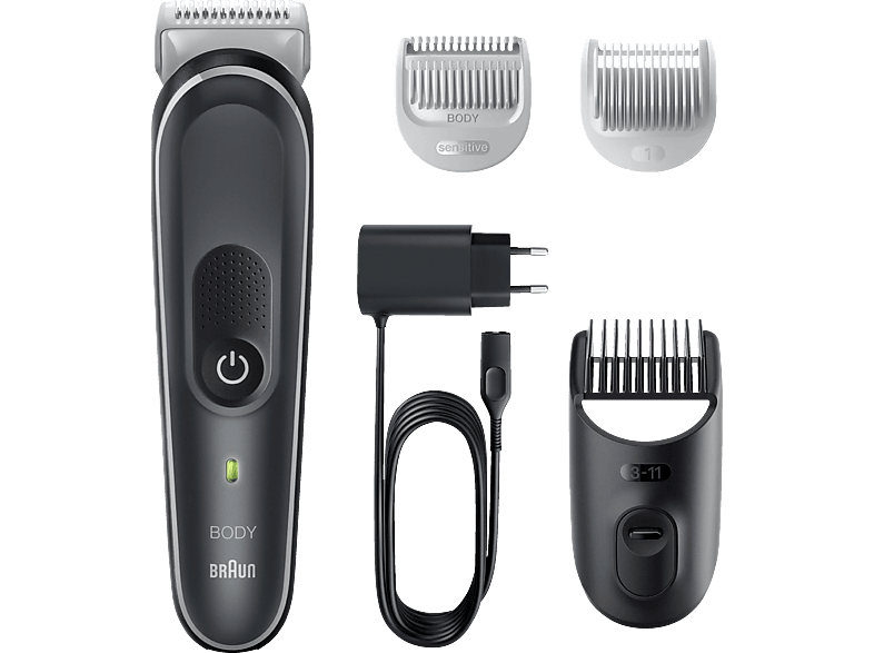 BG5340 Grau Bodygroomer, BRAUN