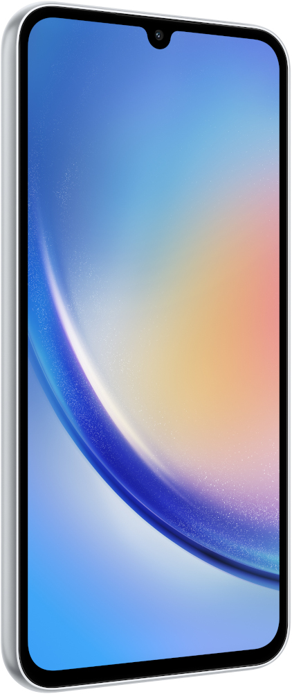 SAMSUNG Smartphone Galaxy A34 5G 128 GB Awesome Silver (64639986)