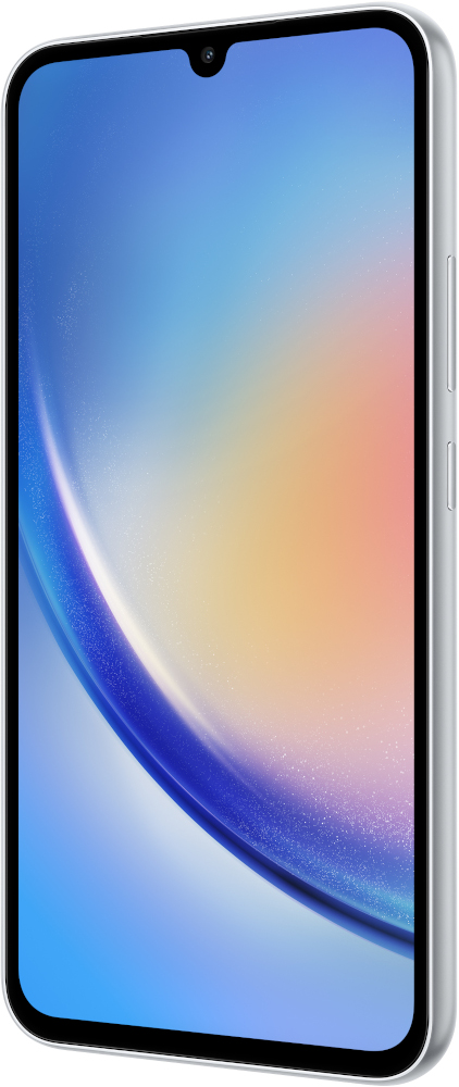SAMSUNG Smartphone Galaxy A34 5G 128 GB Awesome Silver (64639986)