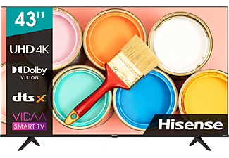 HISENSE 43A6BG 4K UHD Smart LED televízió, 108 cm