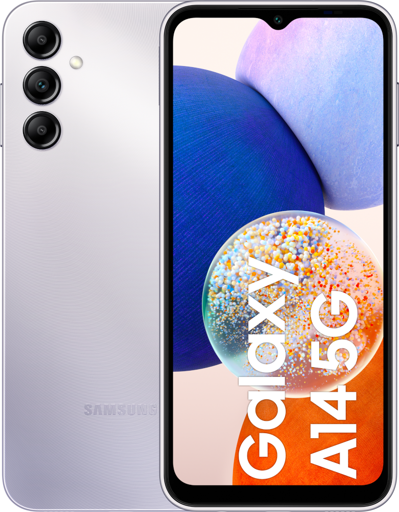 SAMSUNG Smartphone Galaxy A14 5G 128 GB Silver (SM-A146PZSGEUB)