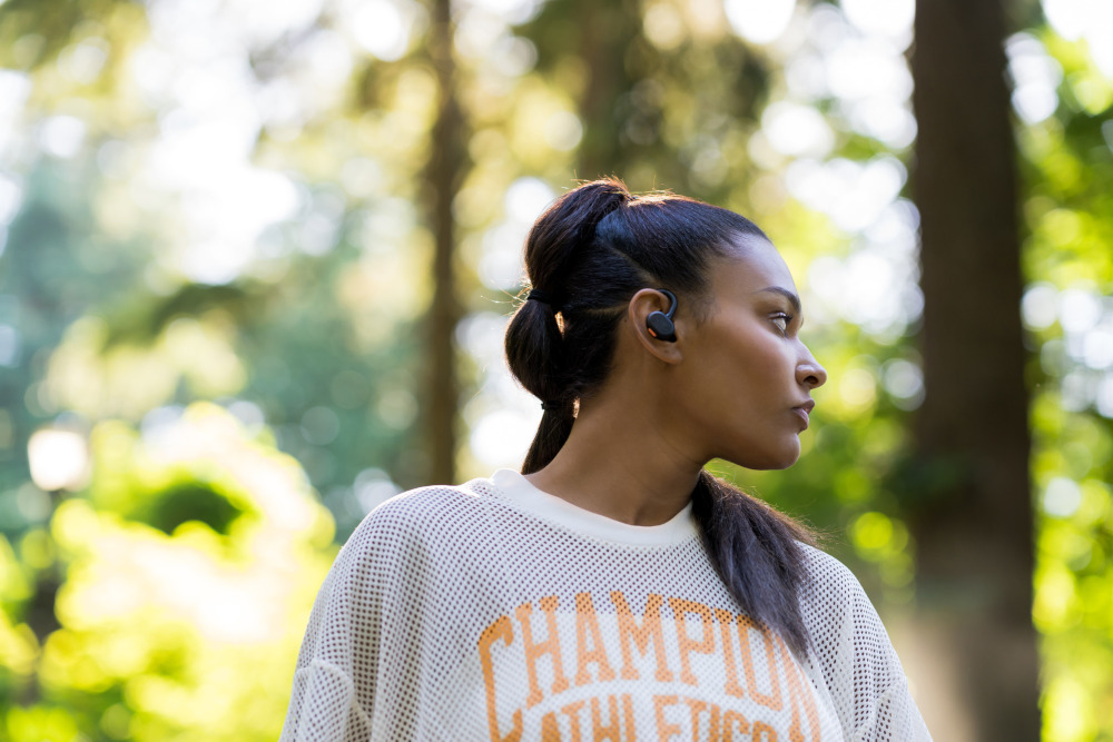 SKULLCANDY Écouteurs sans fil Push Active True Wireless Light Grey/Blue (S2BPW-P751) In-ear Oreillettes sans fil Bleu