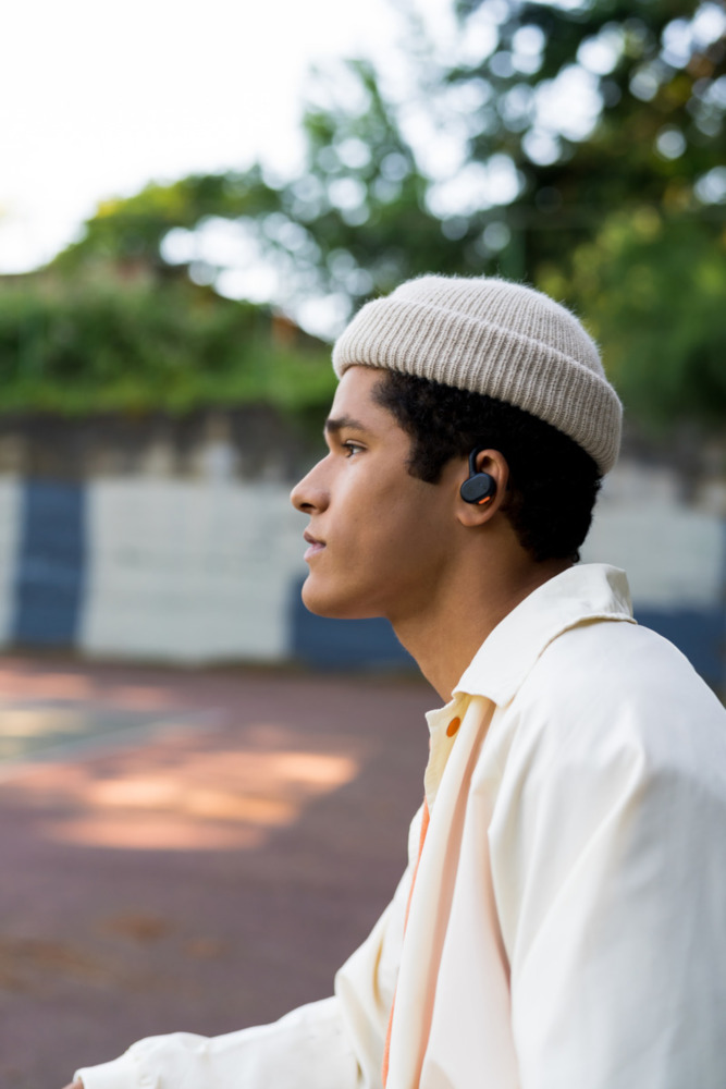 SKULLCANDY Écouteurs sans fil Push Active True Wireless Light Grey/Blue (S2BPW-P751) In-ear Oreillettes sans fil Bleu