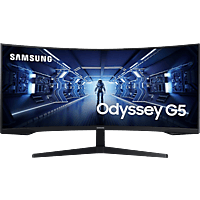 MediaMarkt SAMSUNG Odyssey G5 LC34G55TWWPXEN - 34 inch - 3440 x 1440 (UW Quad HD) - 1 ms - 165 Hz aanbieding