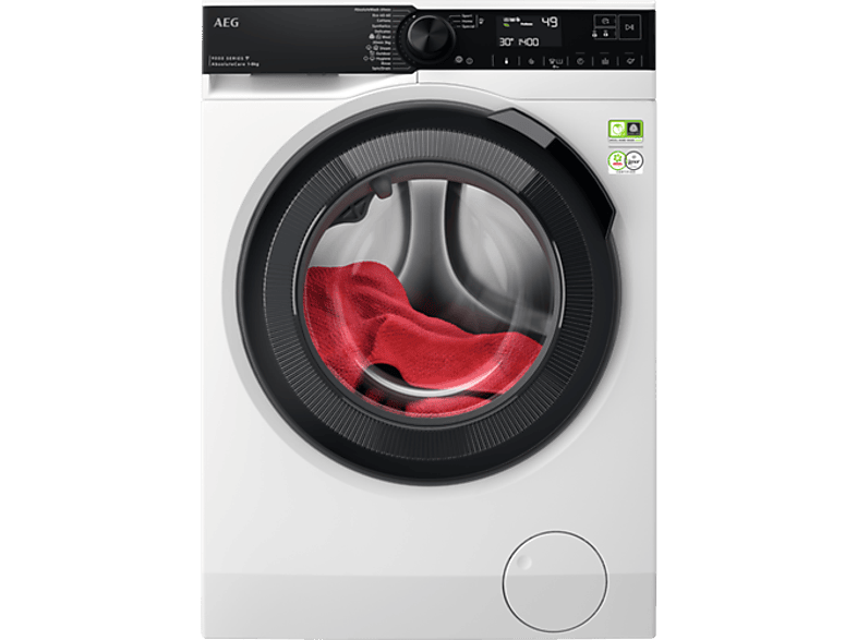 AEG LFR93846UE AbsoluteCare elöltöltős gőzmosógép, 8 kg, 1400 f/p., WiFi, A