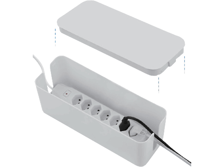 SCHOENENBERGER 5200.WS - Cable Organizer Box Set (Weiss)