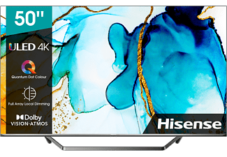 HISENSE 50U7QF 50" 4K UHD VIDAA Smart Quantum ULED televízió, 127 cm