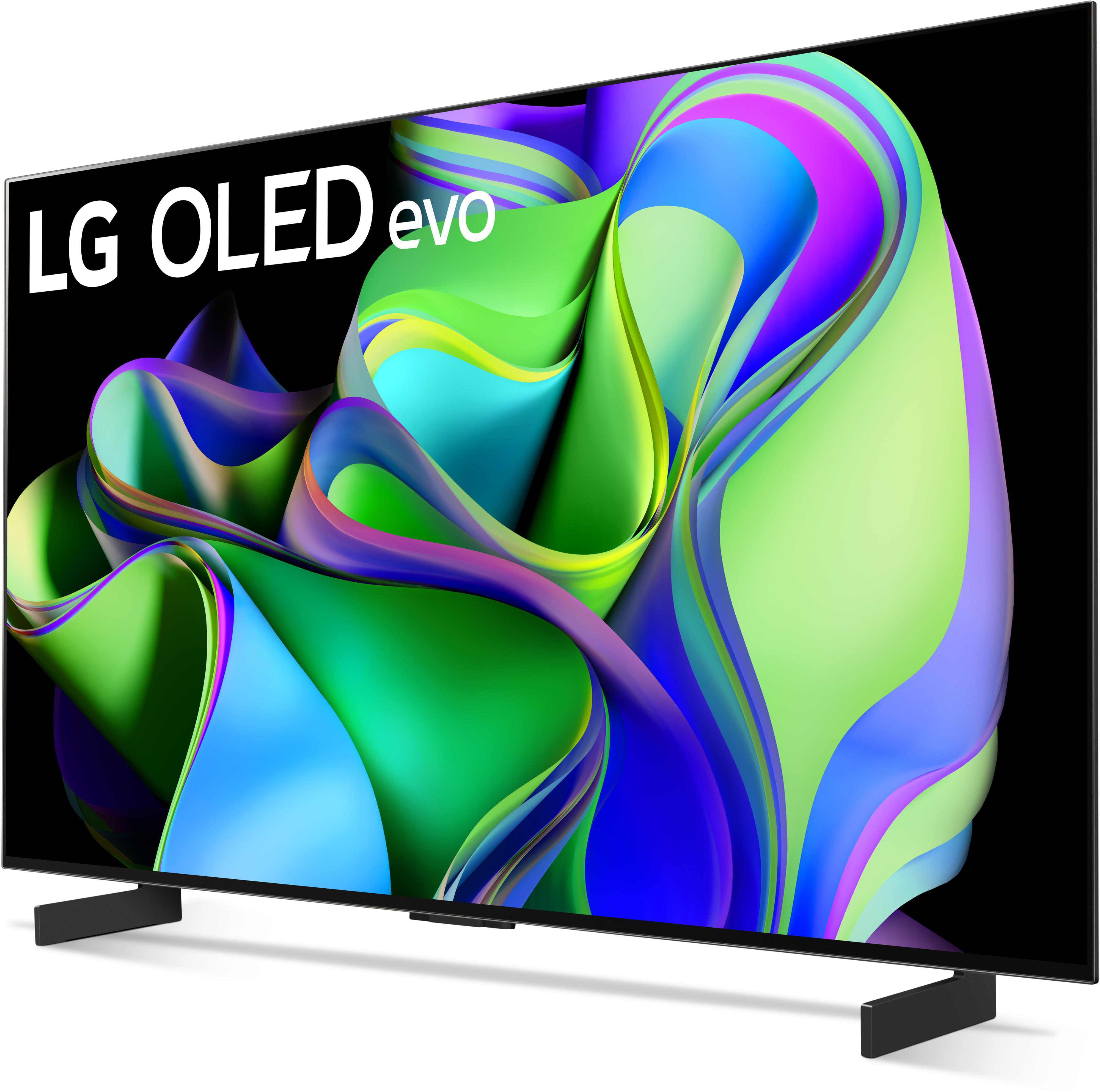 LG OLED42C37LA OLED evo TV (Flat, 42 Zoll / 106 cm, UHD 4K, SMART TV, webOS 23 mit LG ThinQ)