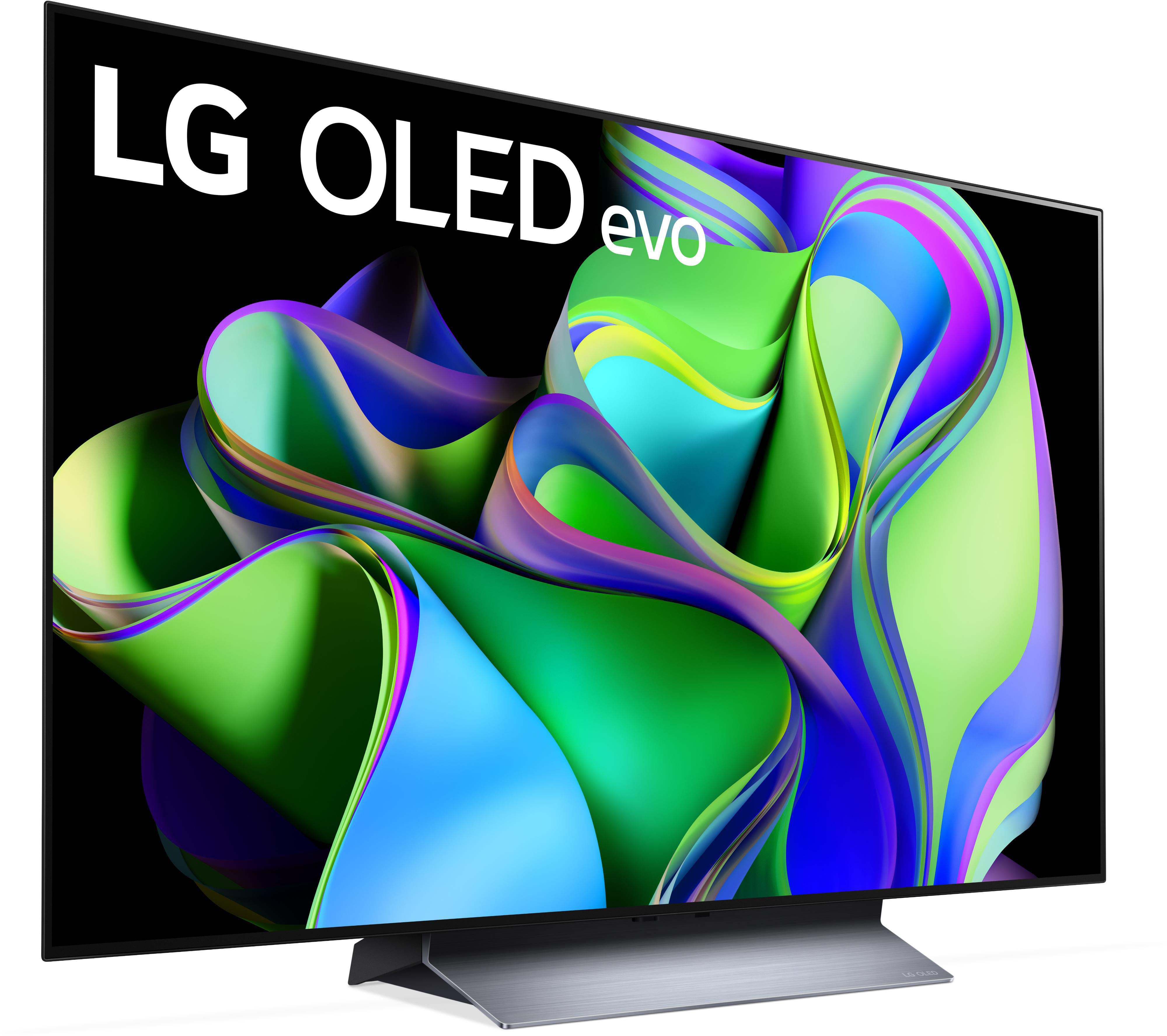 UHD 4K, LG 48 cm, / webOS Zoll 121 OLED48C37LA TV, mit SMART 23 evo ThinQ) OLED (Flat, TV LG