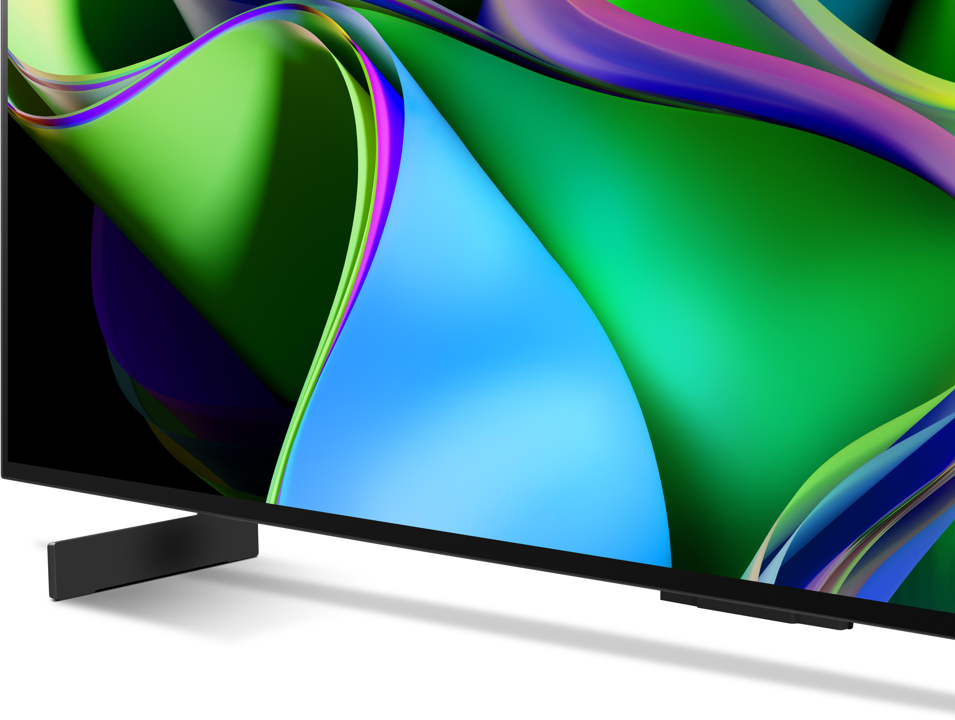 LG OLED42C37LA OLED evo TV (Flat, 42 Zoll / 106 cm, UHD 4K, SMART TV, webOS 23 mit LG ThinQ)