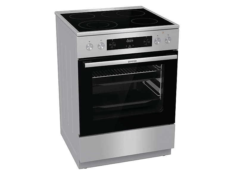 Gorenje GECS6C70XPA Standherd (EEK: A, Strahlungsheizungskochfeld, 71 l, Edelstahl)