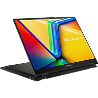 ASUS VivoBook S 16 Flip Convertible, i9-13900H, 16GB RAM, 1TB SSD, 16 Zoll Touch WUXGA, Win11, Schwarz