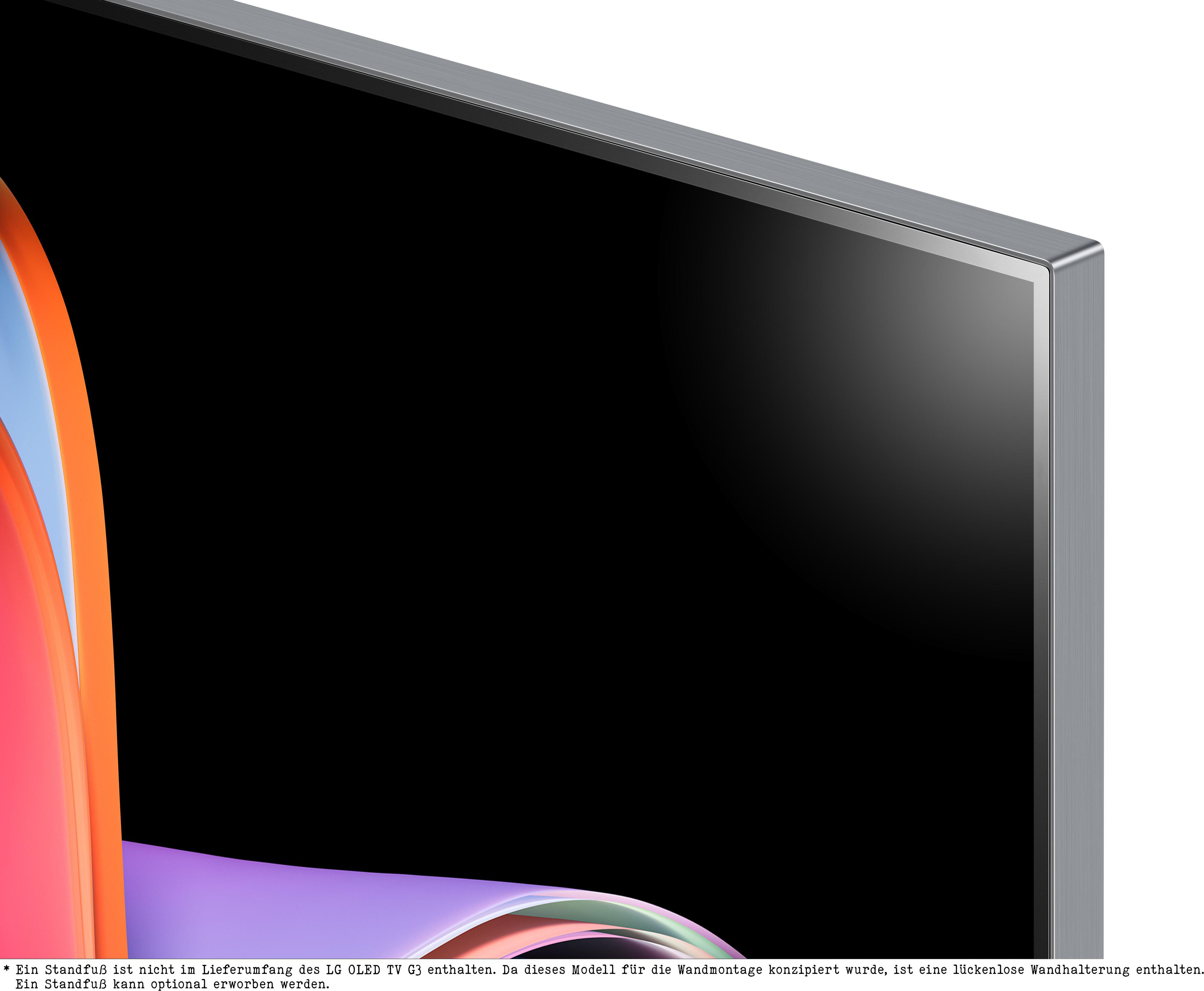 4K, 210 TV, OLED83G39LA webOS (Flat, OLED LG 83 cm, Zoll evo TV / 23 mit ThinQ) LG OLED SMART
