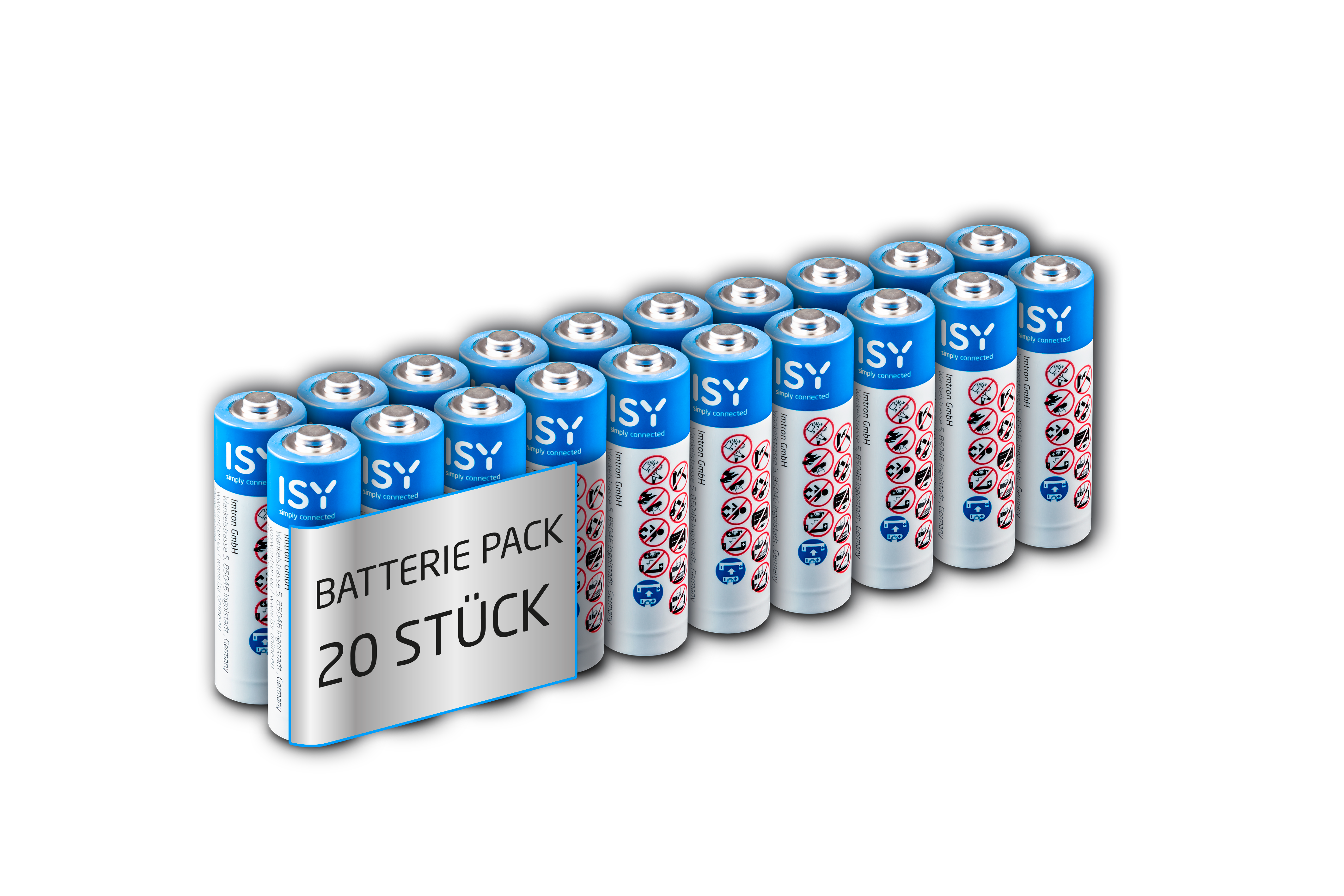 ISY IBA-1001 1.5 20 Batterie, Stück AAA Volt (Micro)