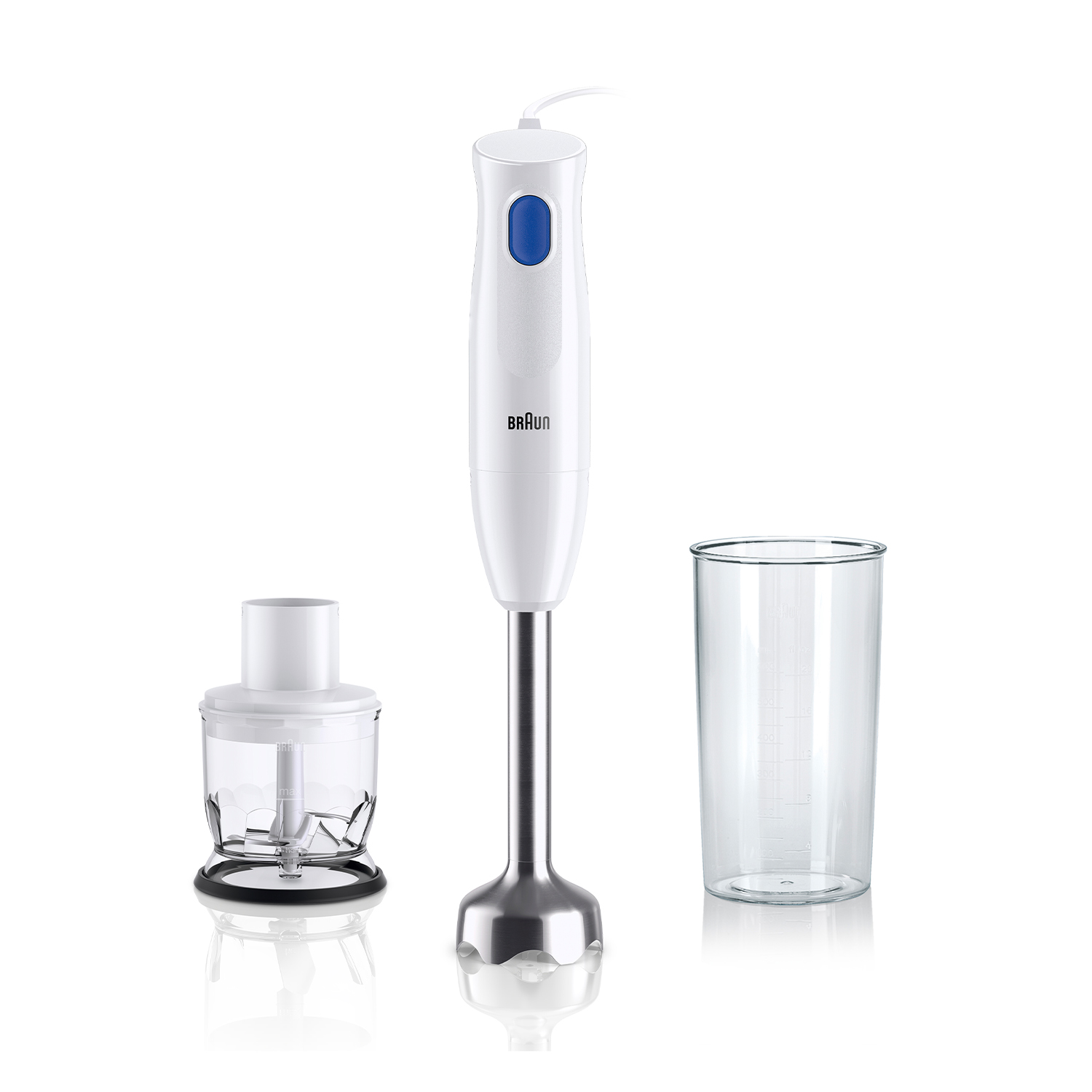 Frullatore AD Immersione Braun MultiQuick 1 Mq10.201M