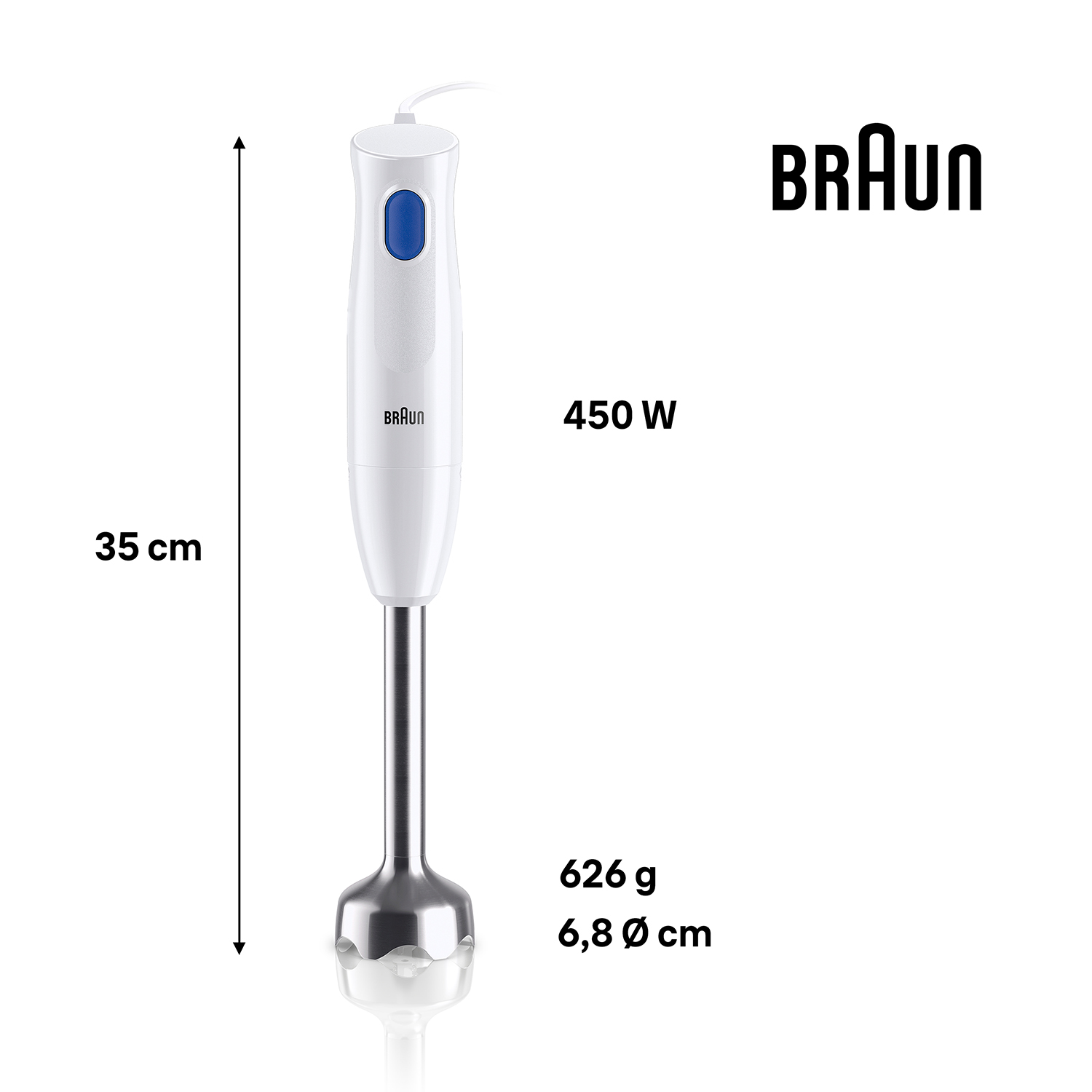 Due auricolari JBL neri. Il sinistro ha una luce blu e il destro due punti dorati.