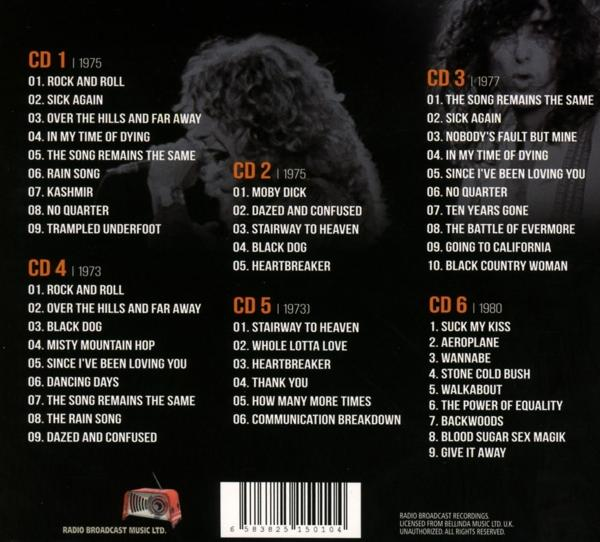 Led (CD) - - Broadcasts Live Zeppelin Rarities/Radio
