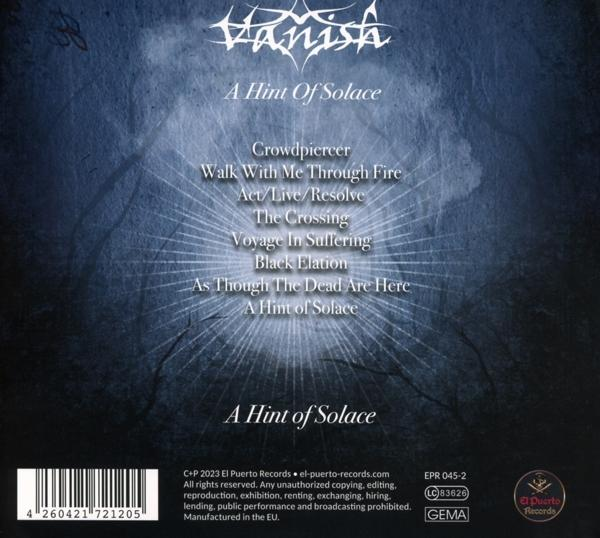 Vanish - A Hint Of Solace (Digipak)  - (CD)