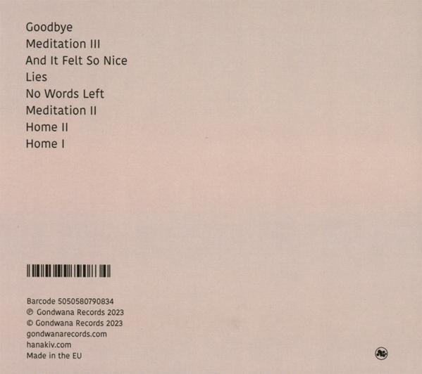 Hanakiv - Goodbyes  - (CD)