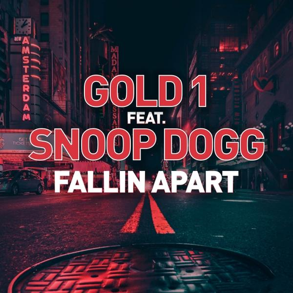 Bild zeigt 'GOLD 1' und 'SNOOP DOGG' in roter Schrift über einer Stadtstraßenszene.
