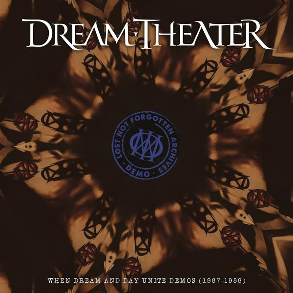 Albumcover, Dream Theater, mit Muster. Text: Lost Not Forgotten Archives.